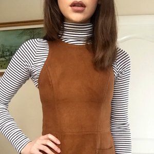 Hollister Brown Suede Dress